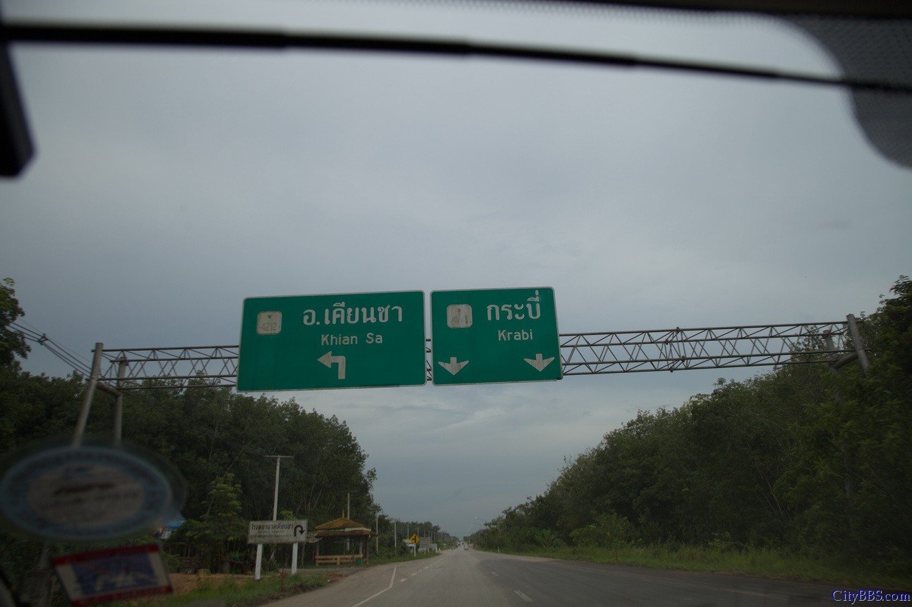 2012泰国清迈-曼谷-华欣-甲米-普吉-华欣-清迈3500公里自驾游华欣至甲米Krabi