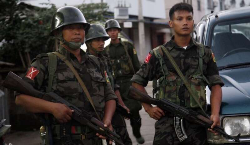 缅甸境内出现了许多民族地区的武装团体