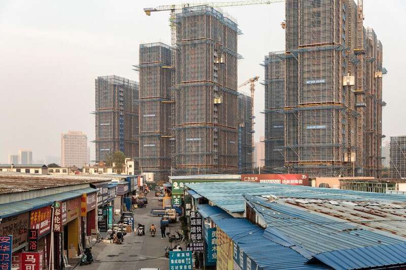 中国的房地产不给力，导致内需不足